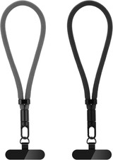 2Pcs Phone Lanyard Hand Wrist Strap Lanyard anti Theft Phone Strap Adjustable Ce