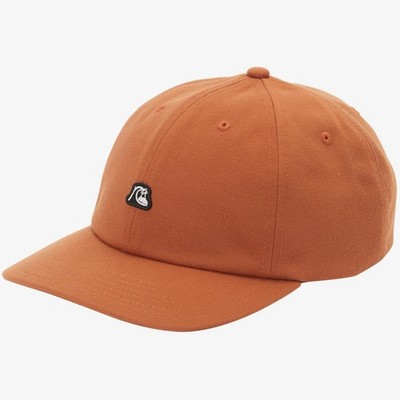 Quiksilver Herren Pierdrop Snapback verstellbar gebogenes Schirmmütze Baseballkappe - Rohhaut