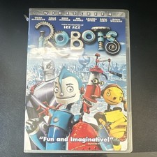 Robots DVD Widescreen Commentary PG Eng/Spa/Fre 20th Century Fox Very Good Cond.