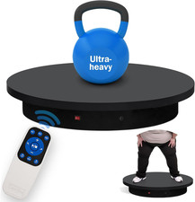 23.6In Remote Large Motorized Electric Turntable Rotating Platform Photography T