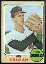 1968 Topps #466 Bill Dillman VG