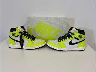 Air Jordan 1 Retro High OG Volt/Black-Sail Gr. 42 5 US 9 UK 8
