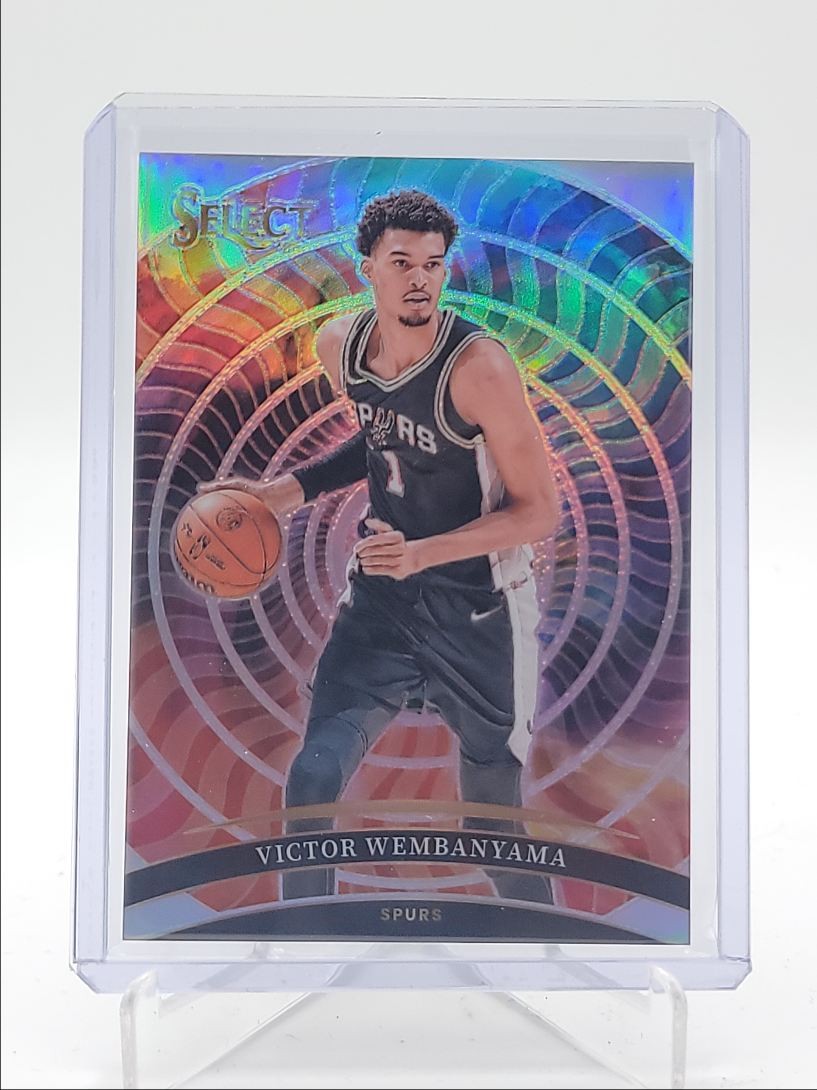 VICTOR WEMBANYAMA 2024-25 SELECT COLOR WHEEL BASKETBALL SP SPURS Q3599