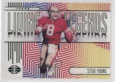 2019 Panini Illusions Living Legends Green 117/149 Steve Young #LL-SY HOF 0z2