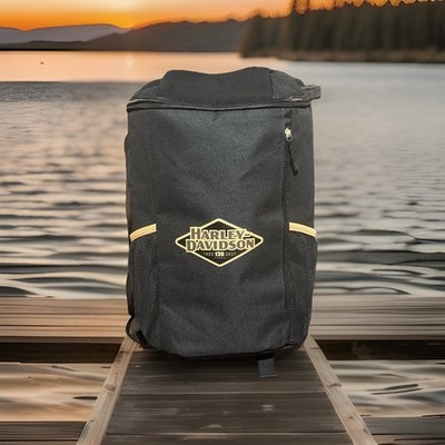 Harley-Davidson 120 Years Black Insulated Backpack Cooler  display picture 3