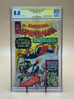 Amazing Spider-Man #14 CGC 8.0 1x Sig Lee 1st App Green Goblin VTG Comic '64