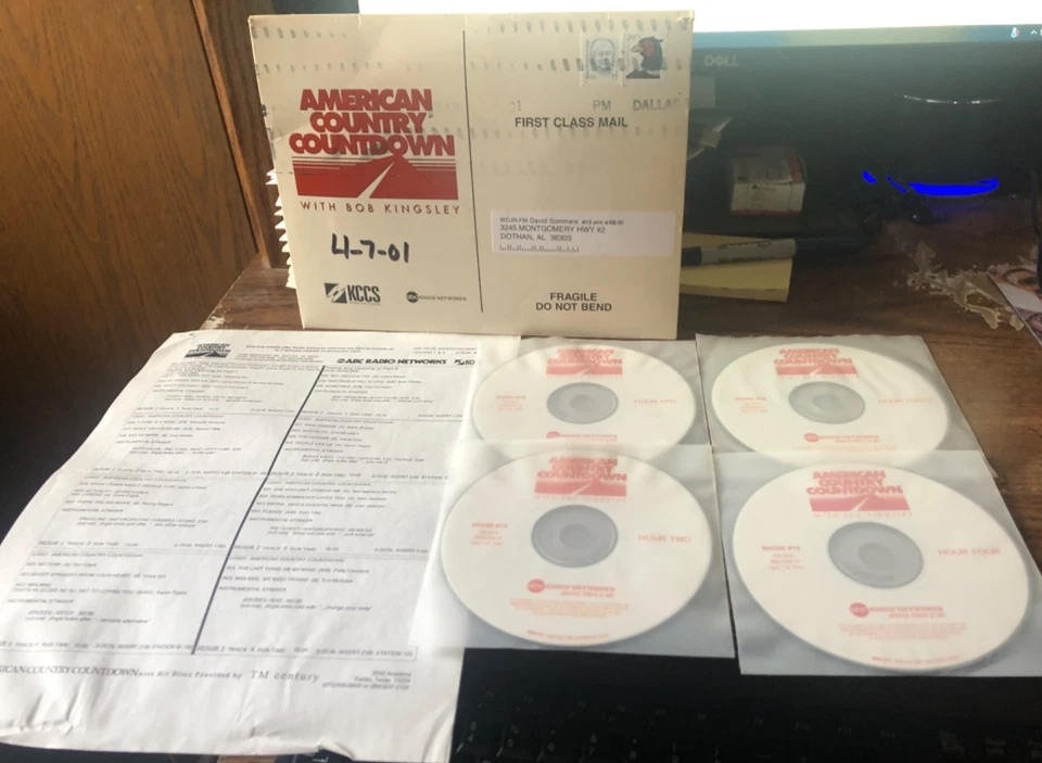 American Country Countdown with Bob Kingsley--November 29, 2003--4 CD s - Image 1 of 1