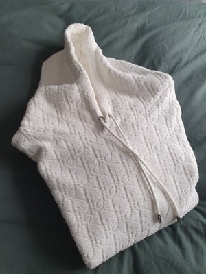 Dior Oblique Jacquard Hoodie, Weiß L
