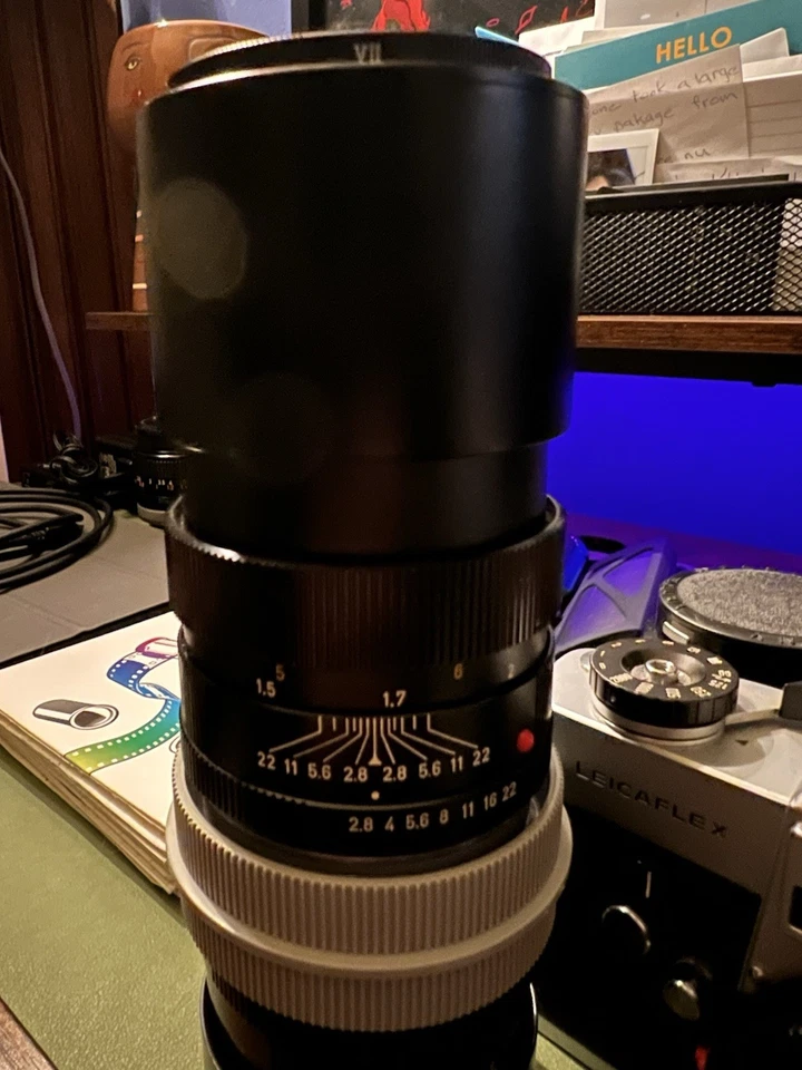 Lente para cámara Leica Elmarit-R 135 mm f2,8 Foto 3 de 3