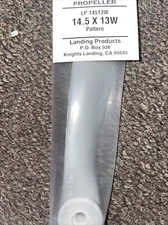 APC Composite 14.5 X 13W (LP14513W) Pattern Propeller •