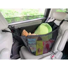 Auto Drive Vehicle Fit Black Spacious Storage Bag 1 Pack, 23.62*17.32*14.56"
