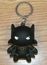 Genuine Marvel Civil War Black Panther PVC Small Key Chain Only **READ**