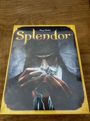 Splendor Board Game by Marc Andre The Greatest Gemstone Merchants New Sealed