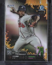 Touki Toussaint #BTP-28 2019 Bowman Scouts' Top 100 Gold Refractors SN #/50