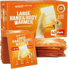 XL Hand Warmers & Body Warmers 40 Pairs - up to 18 Hours of Long Lasting Warmth