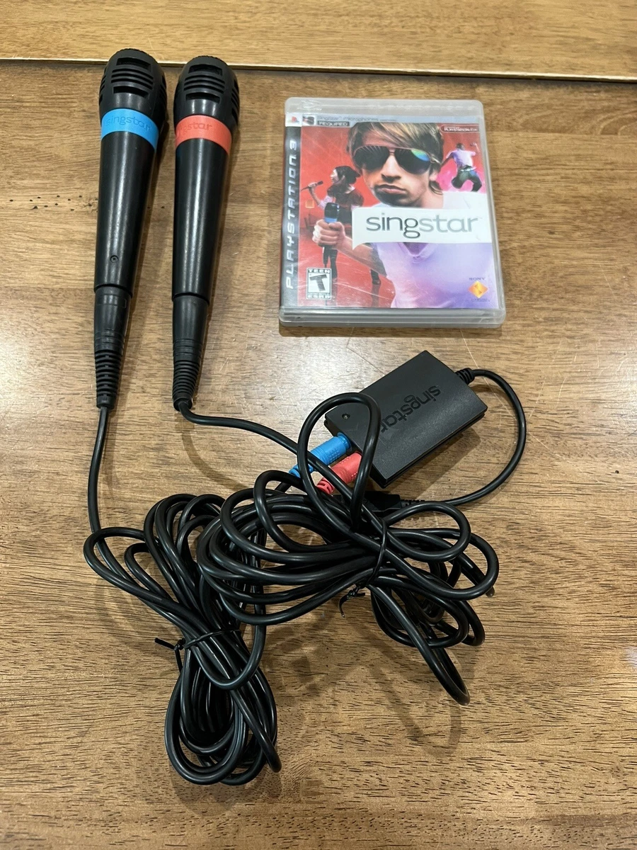 Ps3 singstar 2025 bundle