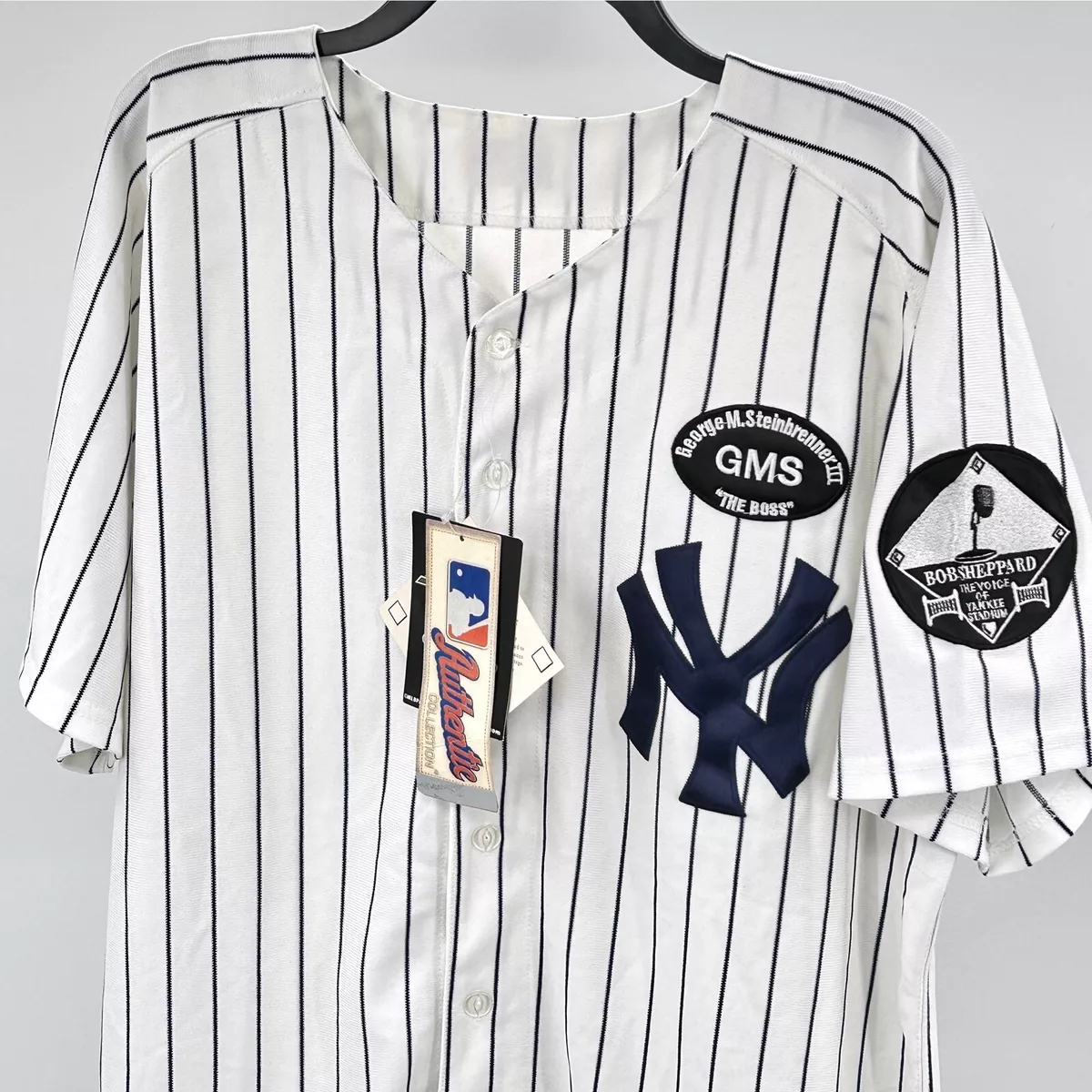 Derek Jeter New York Yankees White Majestic Baseball Jersey