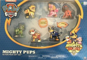 paw patrol mighty pups action pack gift set