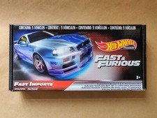 Hot Wheels Fast Furious Fast Imports Box Set