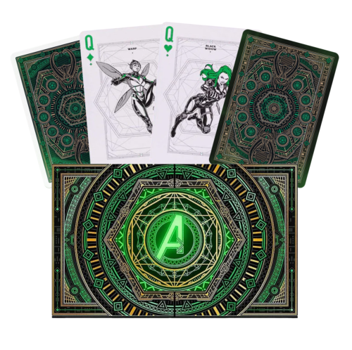 Avengers Loki Playing Cards 2 Decks PVC & Paper LED Lights Difatta DIF14 - 第 1/19 張圖片