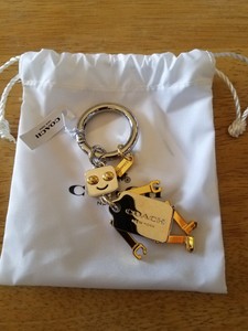 coach robot keychain