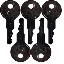 Fits #95 EZ Go Noland Golf Cart Replacement Key *5 Pack*