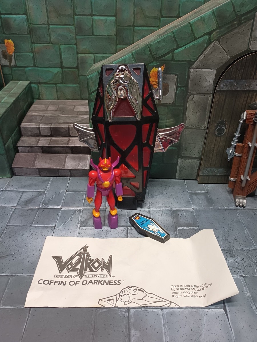 Vintage 1984 Voltron Coffin Of Darkness Robeast Figure