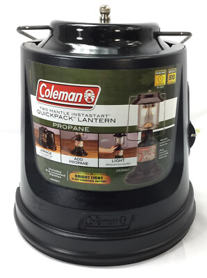 Coleman QuickPack 2-Mantle Propane Lantern 1000 Lumens W/ Case