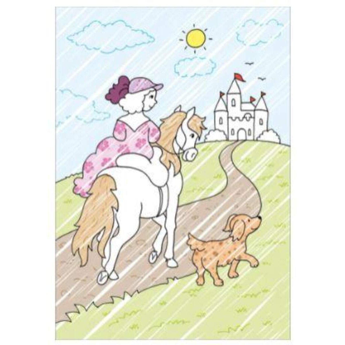 Thumbnail - Tessloff Zaubermalblock. Magische Muster. Prinzessinnen