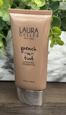 NEW Laura Geller QUENCH N TINT Hydrating Foundation DEEP 1.7 oz Sealed