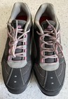 Sketchers Work Shoes Steel Toe Memory Foam RepelWell womens 11 Gray & Pink 7601