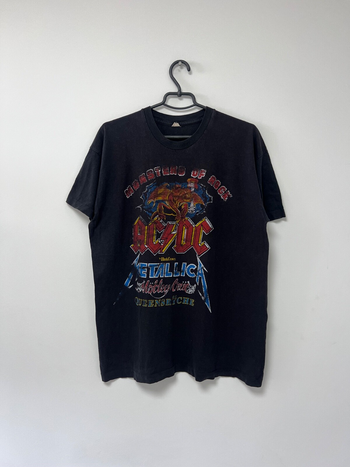 Metallica — Monsters of Rock vintage concert t-shirt