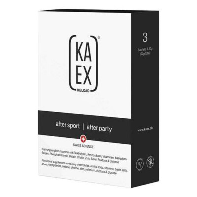 RESTPOSTEN: KA-EX Reload Elektrolyt Pulver 3x30g (MHD: 12/24!!!)