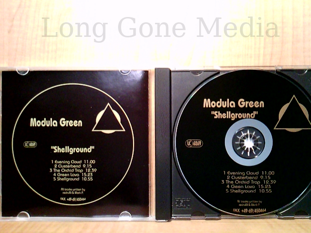 Shellground by Modula Green (CD, German, 1995, Fax +49-69