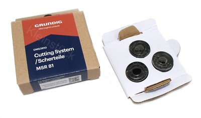 Grundig Ersatzpack GMS 3910  MSR 81 für MS 7130 R, 3 Ersatzmesser für Rasierer