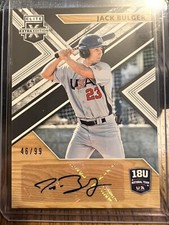 2019 Panini Elite Extra Edition 18U USA National Team Jack Bulger Auto 46/99