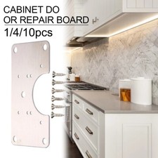 Stainless Steel Hinge Repair Plate 90*50mm Cover The Original Damaged Area