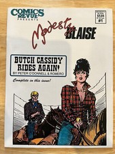 Cover of Comics Revue Presents Modesty Blaise #1