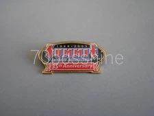SUMMIT RACING EQUIPMENT 35TH ANNIVERSARY LOGO NHRA DRAG RACING HAT PIN LAPEL PIN