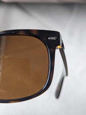 ITALY made RAYBAN sunglasses RB2123 tortoise NEW WAYFARER brown 55