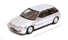 1987 Honda Civic Ef3 Si Silver 1:43 Model S5450 SPARK MODEL