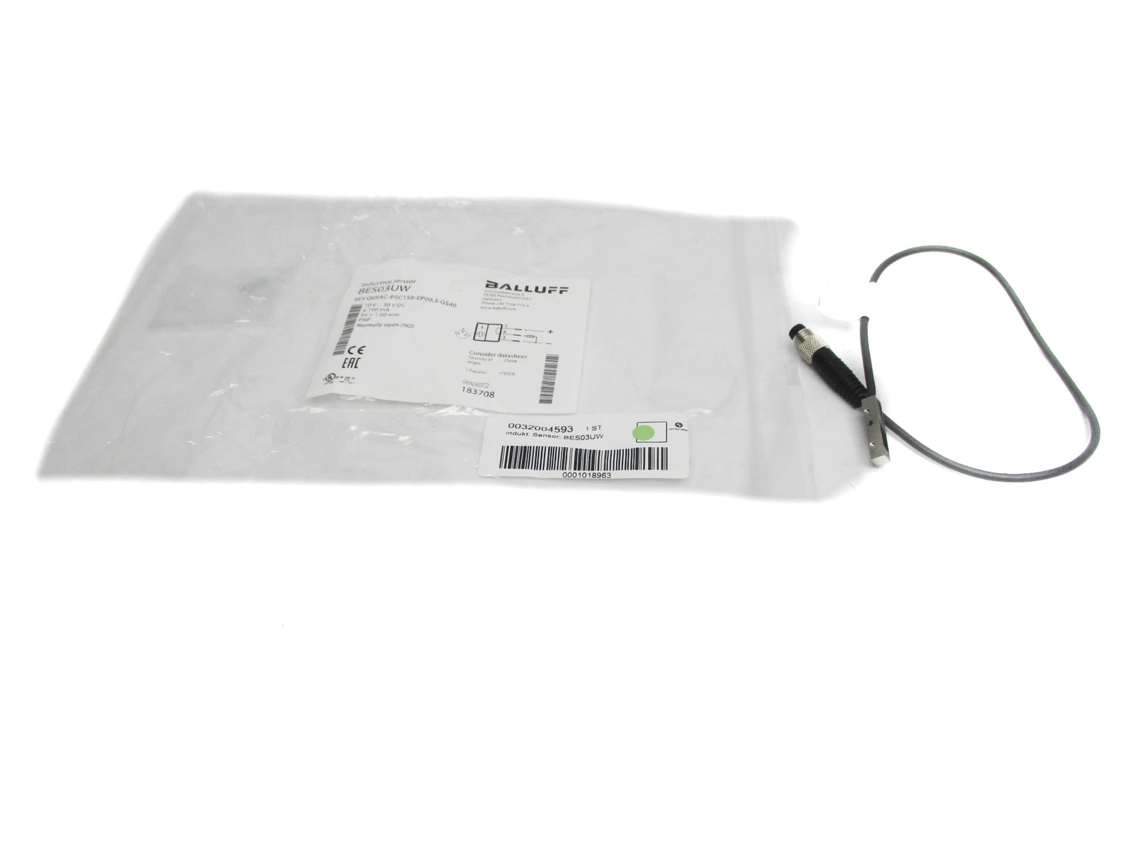 BALLUFF BESQ05AC-PSC15B-EP00,3-GS49 NSMP