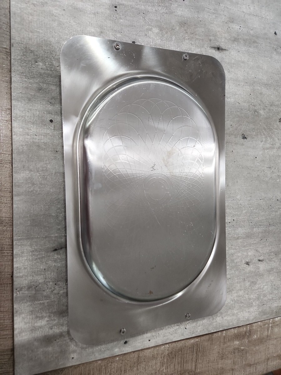 Plat italien peint à la main signé céramique signée et numéroté - Arts de la table