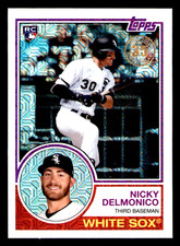 2018 Topps Nicky Delmonico Rookie 1983 Topps Silver Pack Chrome #12