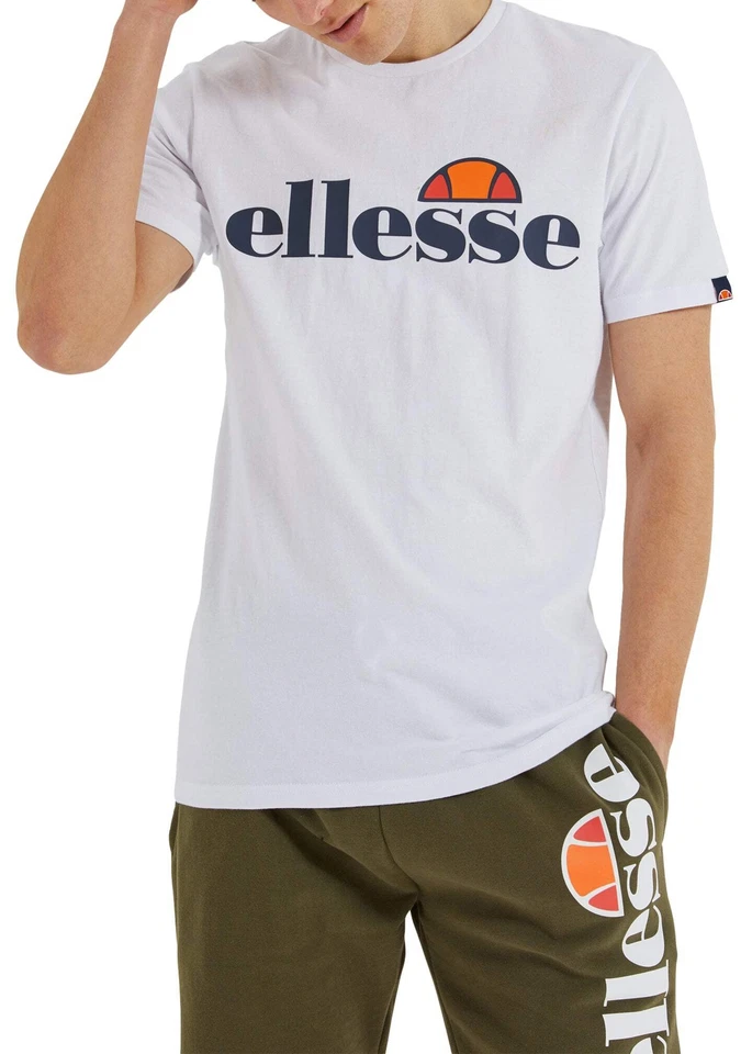 Ellesse Sl Prado Mens T-Shirt White - Image 2 of 4