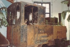 Foto Feldbahnlok O&K 1903 600mm Schmalspur im MVT ca. 13x8,8cm V1669e