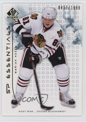 2009-10 SP Authentic SP Essentials 407/1999 Marian Hossa #127 HOF 0bz8