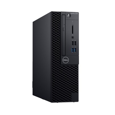 Used Dell OptiPlex 3070SFF i3, 8 GB, 256 GB SSD, UHD-Grafik 630, Win 11 Pro