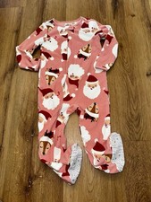 child of mine by carters Santa Fleece Pajamas size 3t