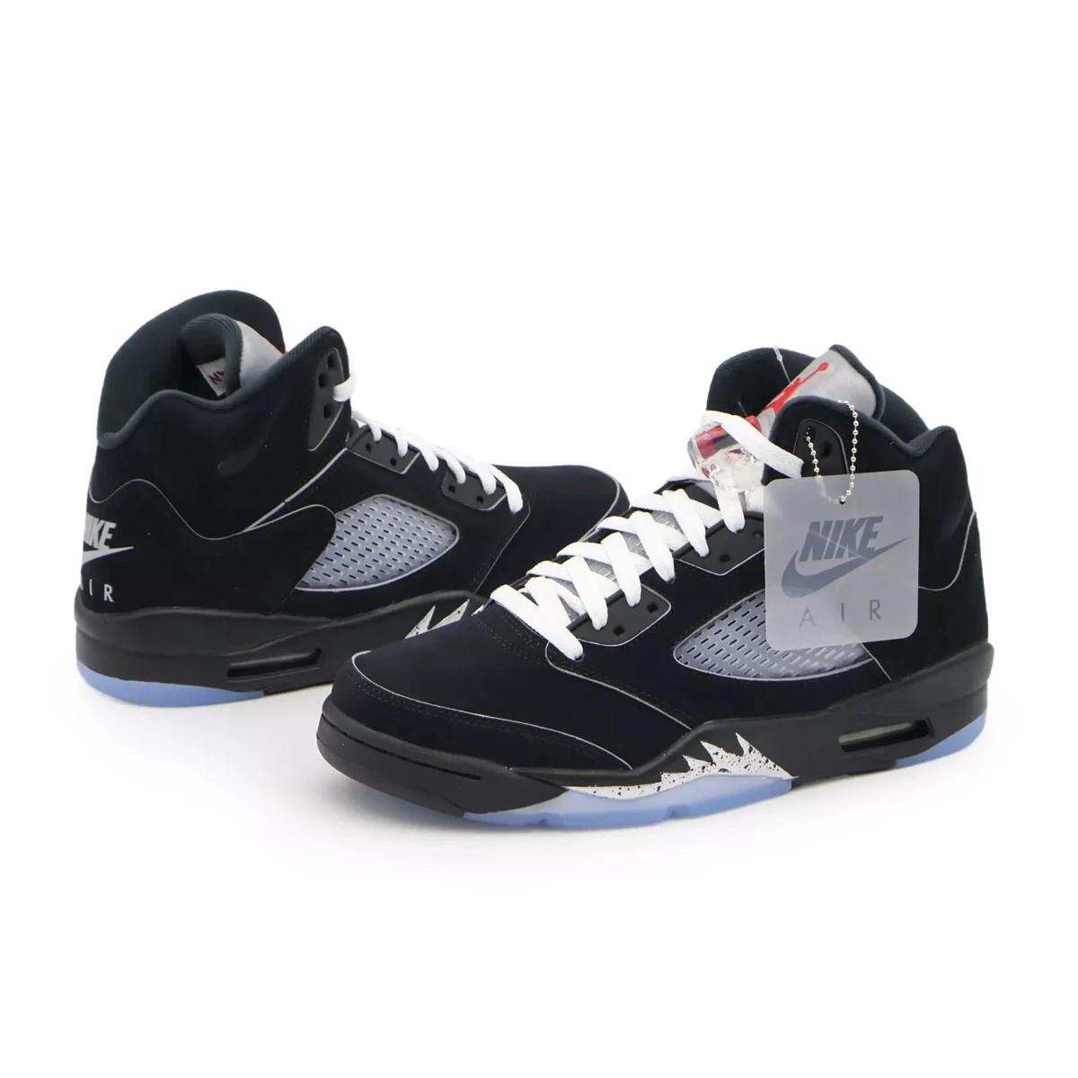 HF3975-001 New Air Jordan 5 “Black Metallic Reimagined” Men's